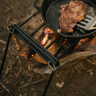 Incinerator Camping BBQ Portable Campfire Stand - HUNTING CASE