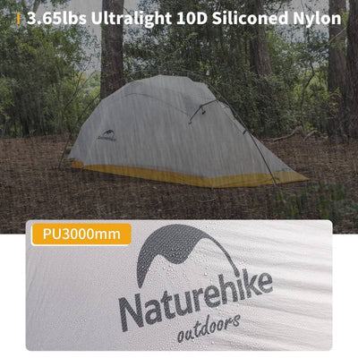 Naturehike Cloud Wings 10D Ultra-light Two-person Tent - HUNTING CASE