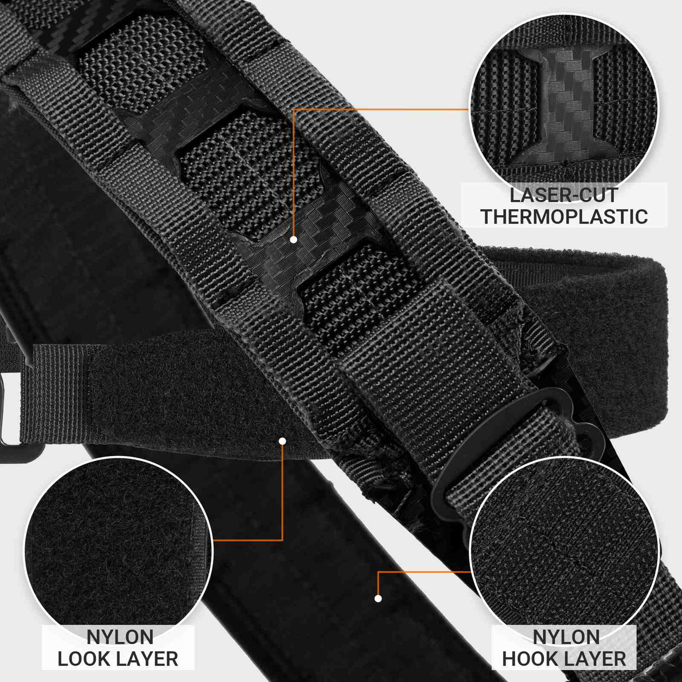 Quick-release buckle duty belt