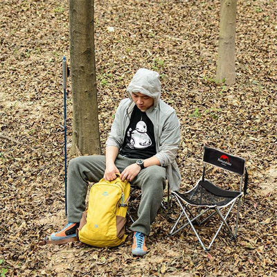 Naturehike Lightweight folding oversized Camping Chair - HUNTING CASE