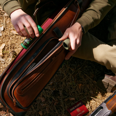 Leather Rifle Bag Hunting Rifle Gun case