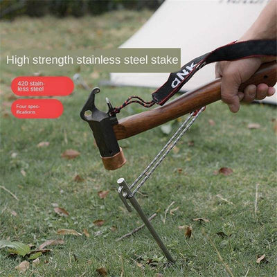 Rugged 420 SS Construction Tent Stakes