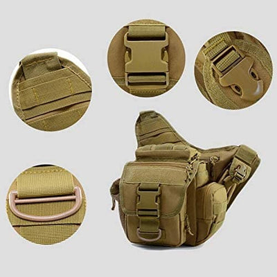 Tactical camo waist pack for hunting