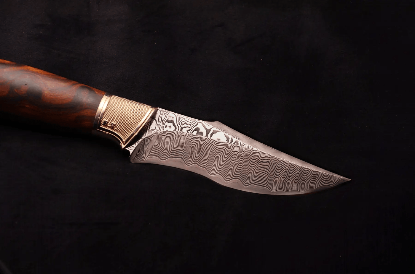 stainless steel hunting knife