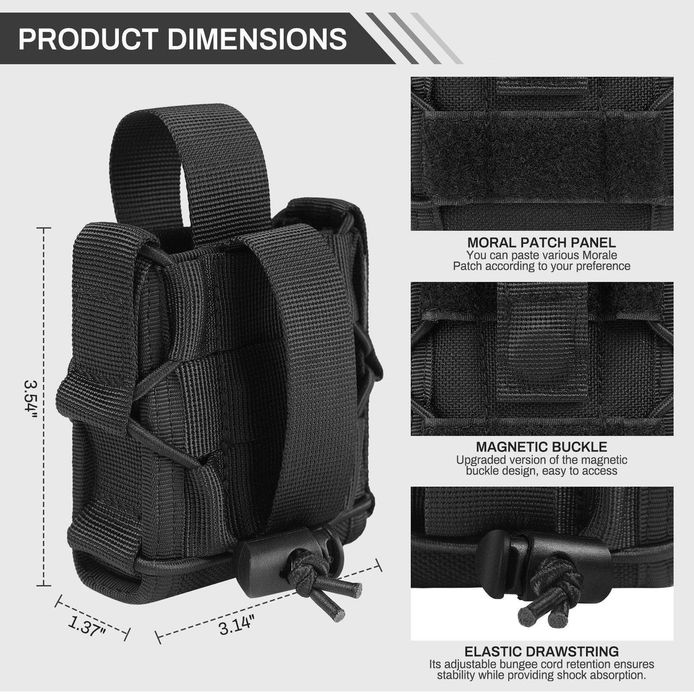 Molle Hydration Pouches