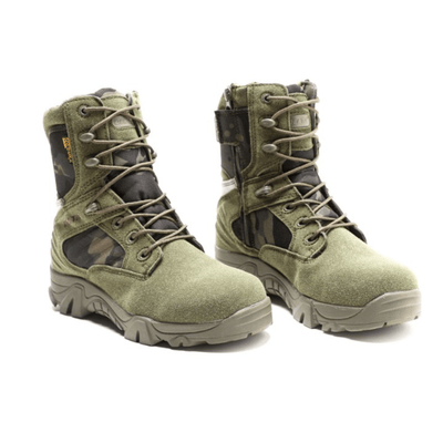 Men's outdoor tactical boots for desert and combat situations