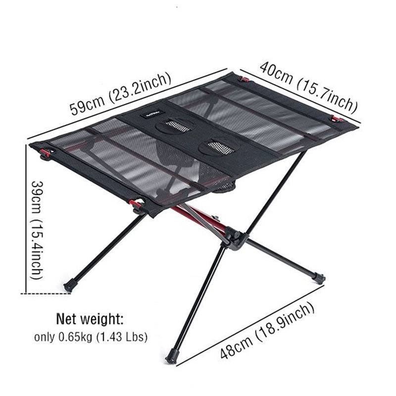 FT07 Nylon Folding Camping Table - HUNTING CASE