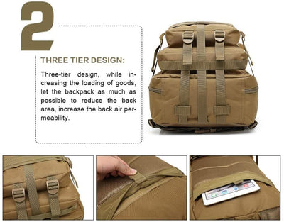 Tactical Range Bag with Backpack Straps