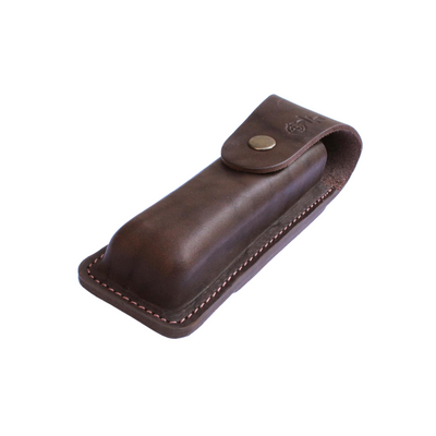 premium leather folding knife sheath