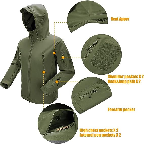 Versatile softshell outdoor jacket