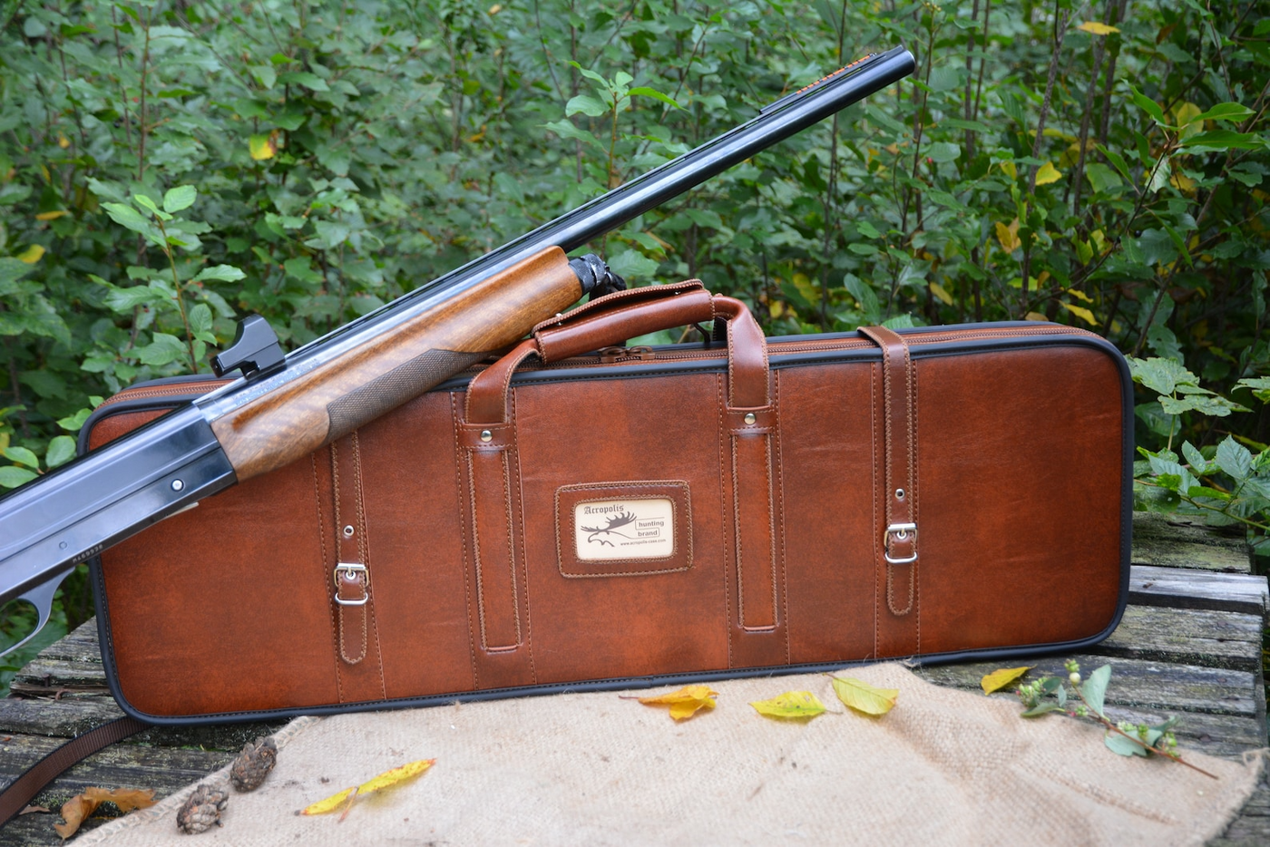 Handmade Leather Rifle Case Hunting Rifle Bag