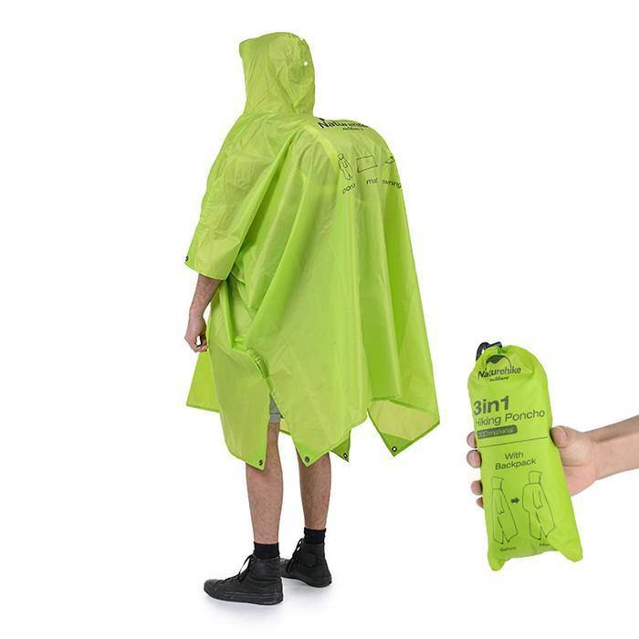 Naturehike 3 in 1 Multifunction Poncho Raincoat - HUNTING CASE