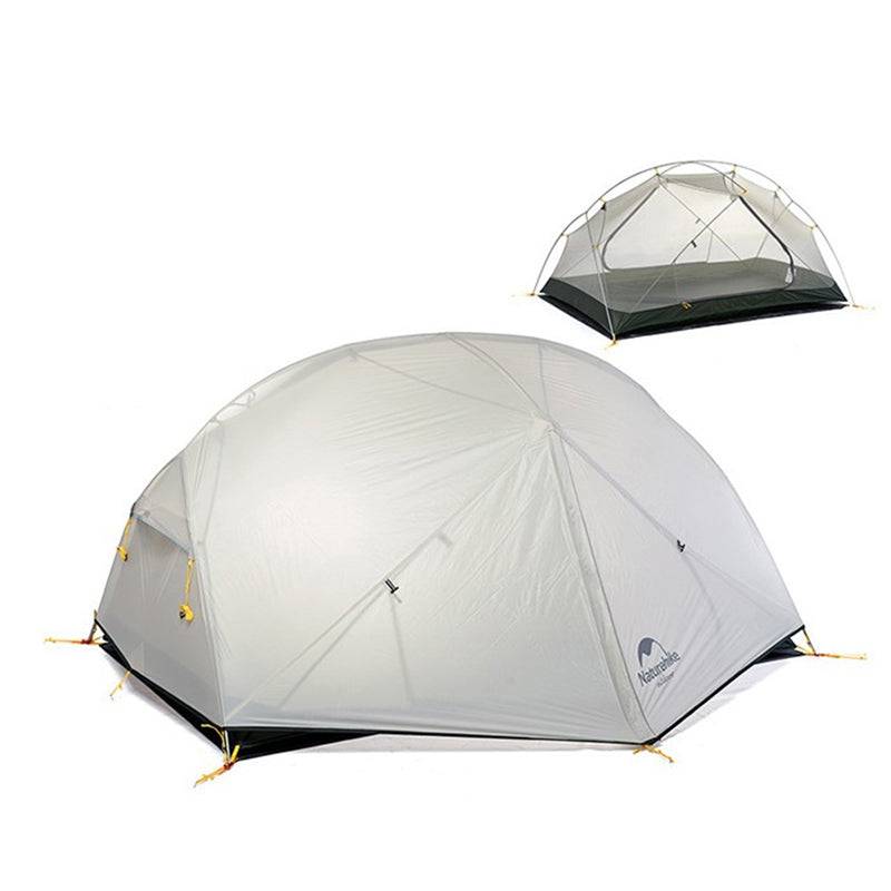 Double Layer Camping Tent Mongar 2 People - HUNTING CASE