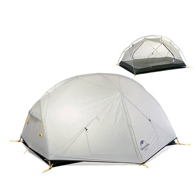 Double Layer Camping Tent Mongar 2 People - HUNTING CASE