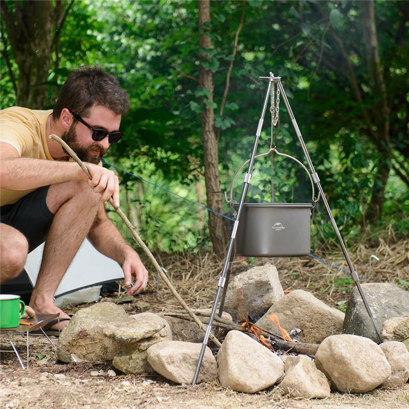 Camping Pot with Teipod - HUNTING CASE