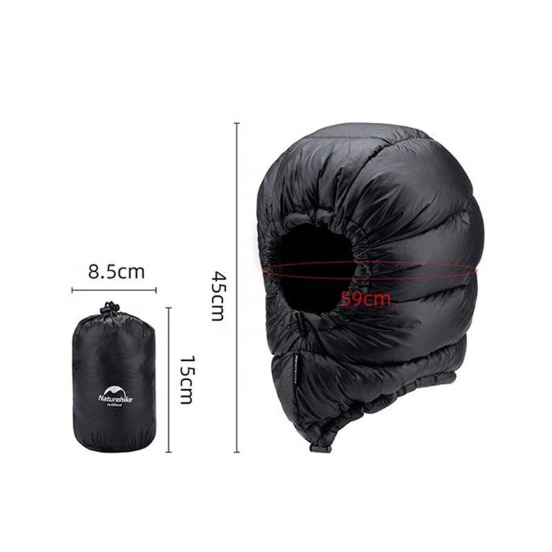 Naturehike Winter Outdoor Hiking Windproof Hood Warm Goose Down Hat - HUNTING CASE