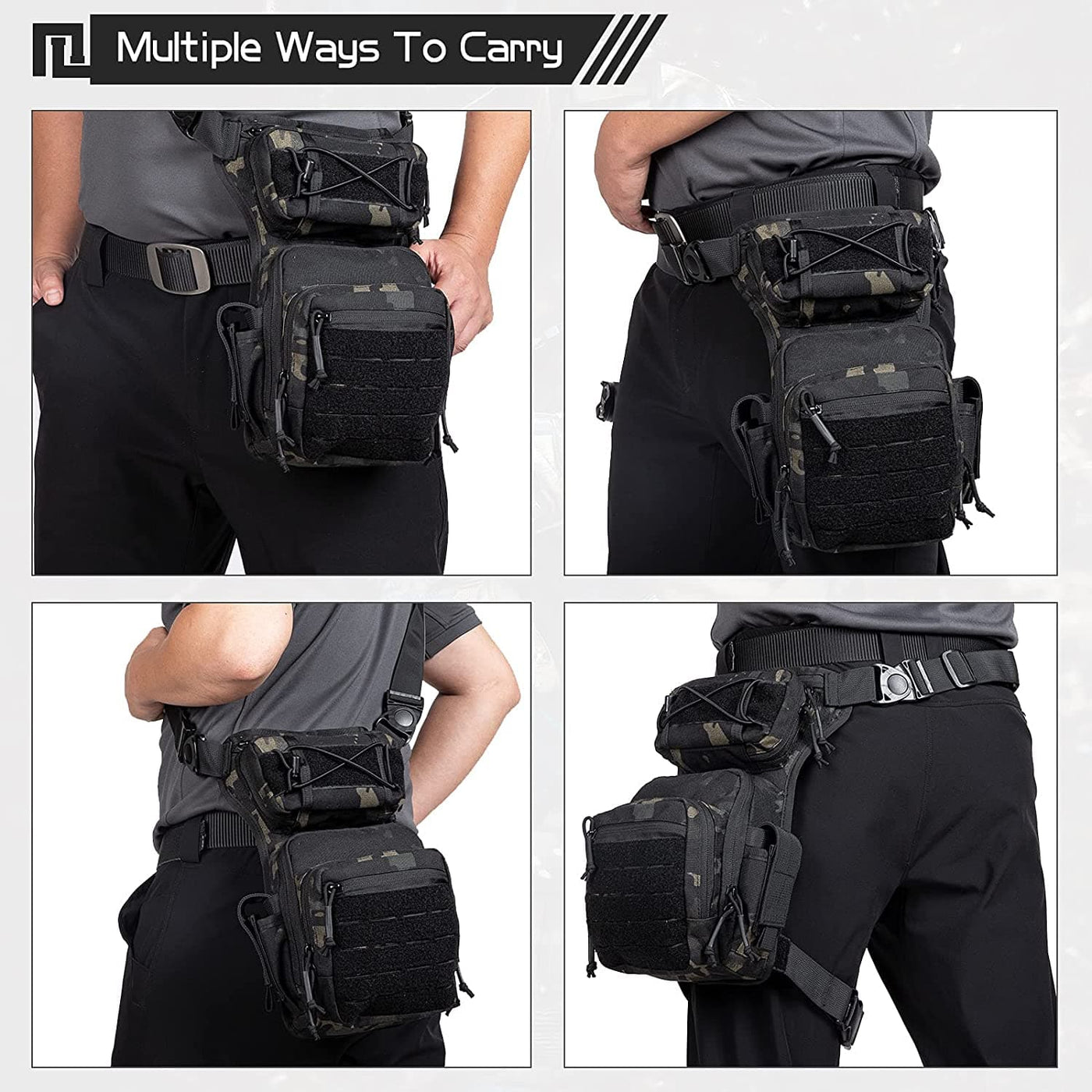 Discreet hunting waist bag