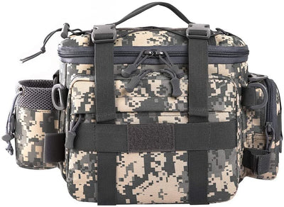 Hunting waist bag with detachable pouches