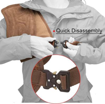 Leather Canvas Shooting Recoil Shields Shoulder Recoil Pad