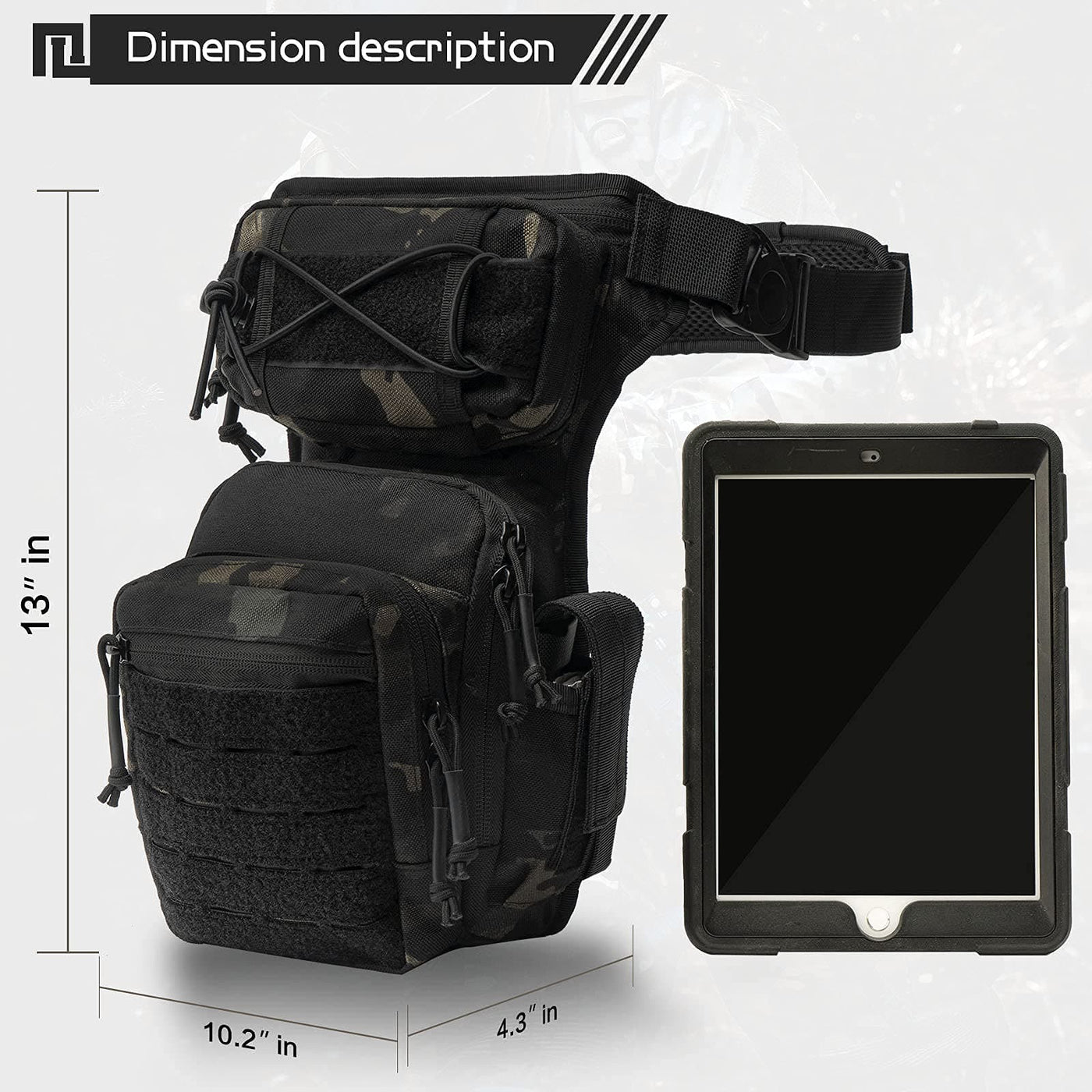 Customizable hunting waist pack