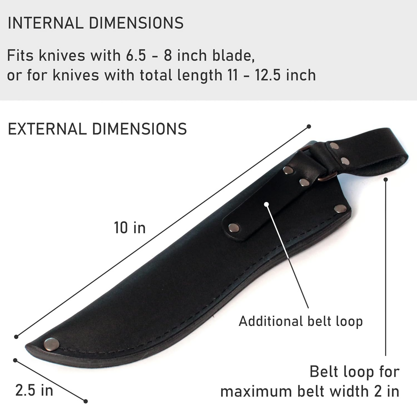 knife sheath for hunting and bushcraft