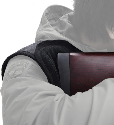 Leather Canvas Shooting Recoil Shields Shoulder Recoil Pad