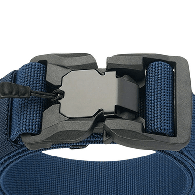 Sports belt with camouflage design and magnetic buckle