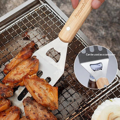 Outdoor Fork Charcoal Clip BBQ Grilling TooL