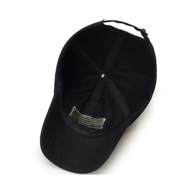 Explore the trend: Camouflage Baseball Cap with US Flag