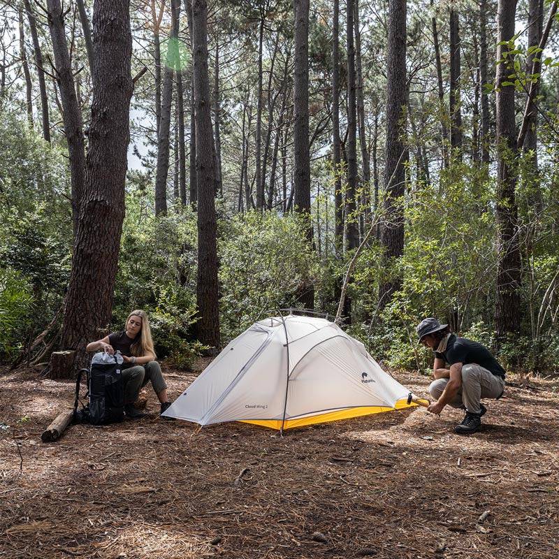 Naturehike Cloud Wings 10D Ultra-light Two-person Tent - HUNTING CASE