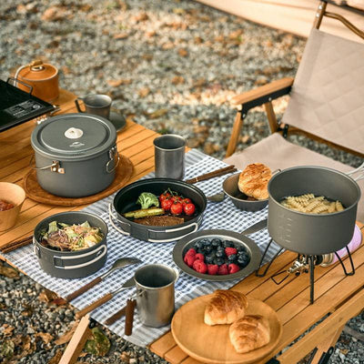 Naturehike JianXing Aluminum Camping Cookware Set - HUNTING CASE