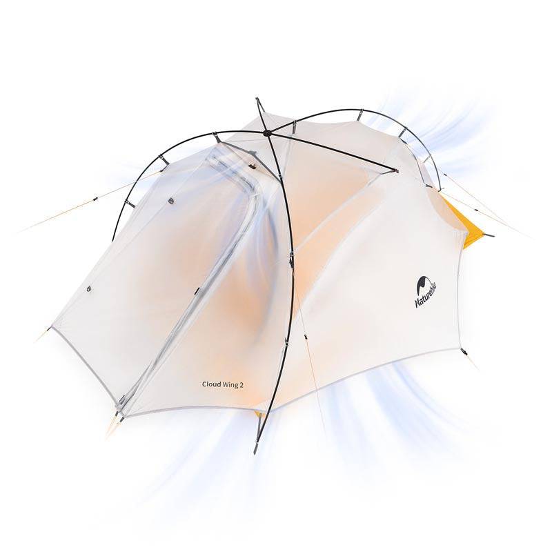 naturehike 10d tent Naturehike Cloud Wings 10D Ultra-light Two-person Tent