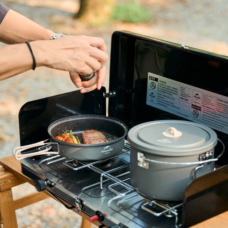 Naturehike JianXing Aluminum Camping Cookware Set - HUNTING CASE