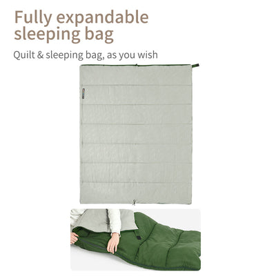 F150 Ultra-light Machine Washable Cotton Sleeping Bag - HUNTING CASE