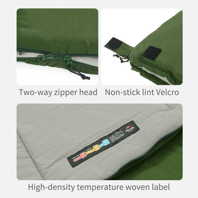 F150 Ultra-light Machine Washable Cotton Sleeping Bag - HUNTING CASE