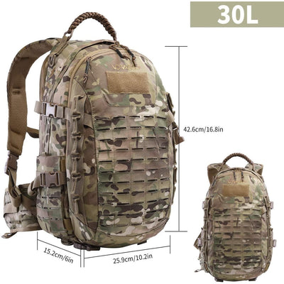 Range Backpack with Adjustable Waist Belt