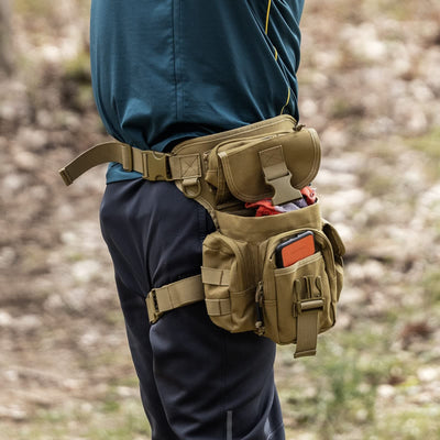 Hunting waist bag with gear loops