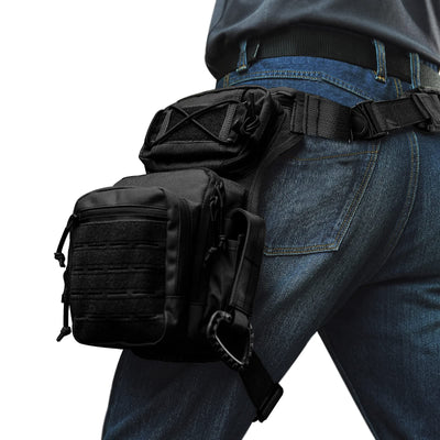 Hunting waist bag with MOLLE system