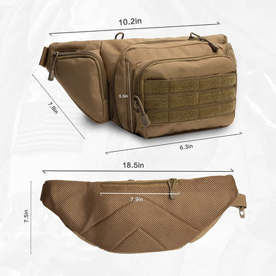 Compact hunting waist bag