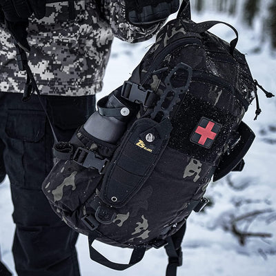 Tactical Range Backpack with Magazine Pouches