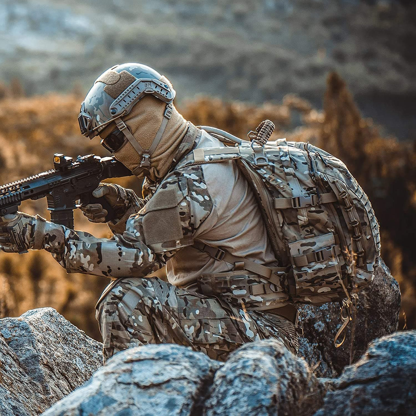 Range Backpack with Molle Attachment Points