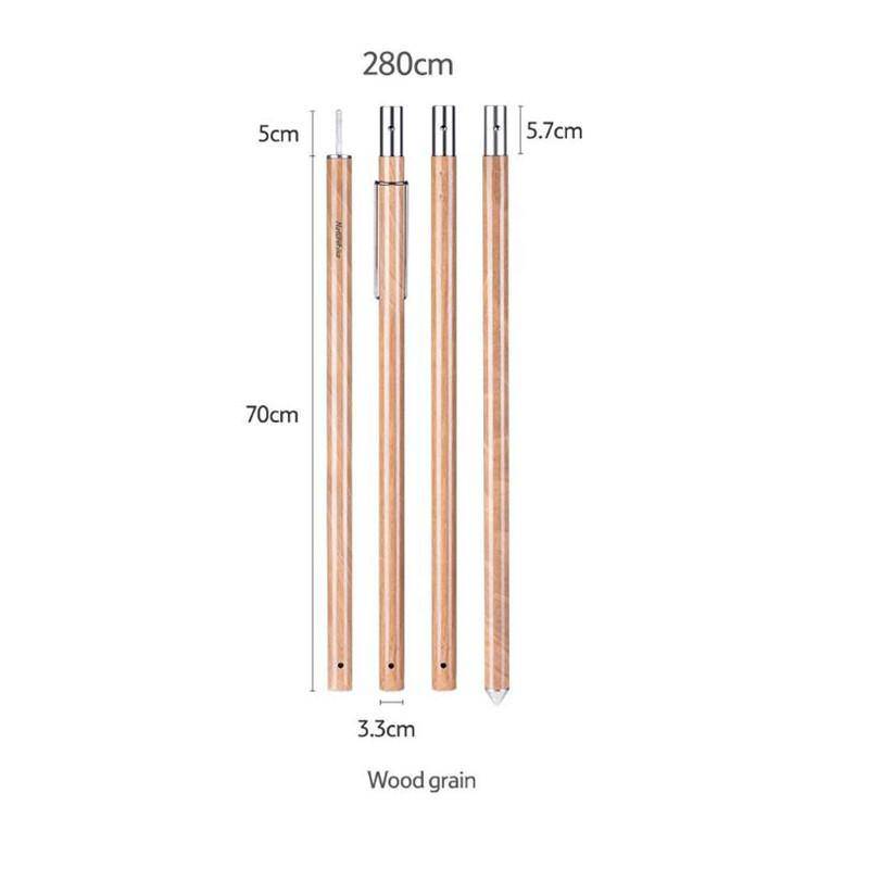 Easy Setup for 240 cm/280 cm Tents