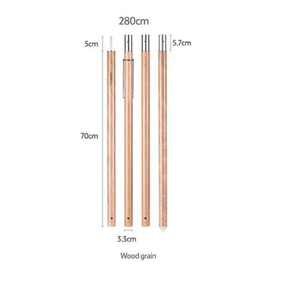 Easy Setup for 240 cm/280 cm Tents