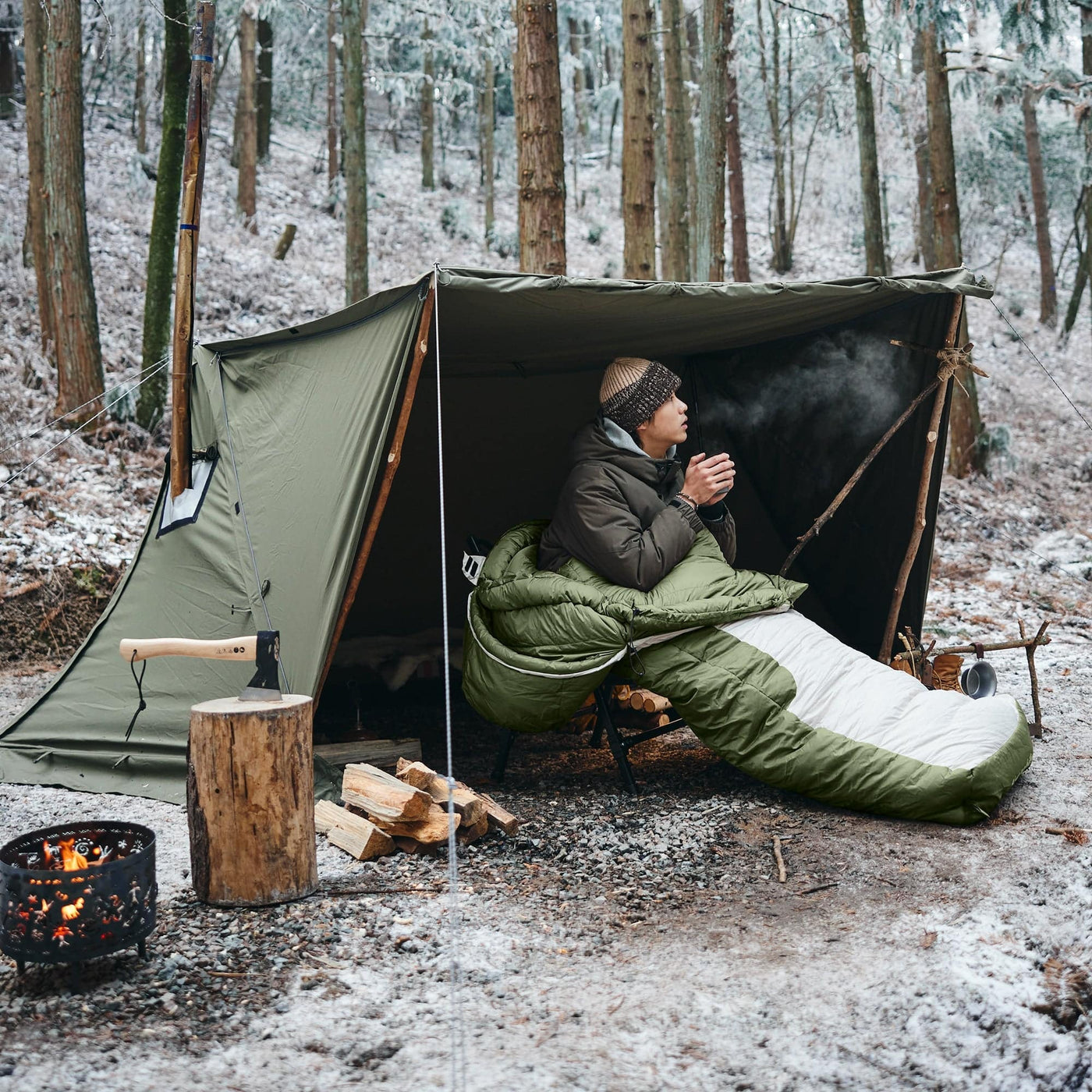 Naturehike FrostMelt Down Sleeping Bag - HUNTING CASE