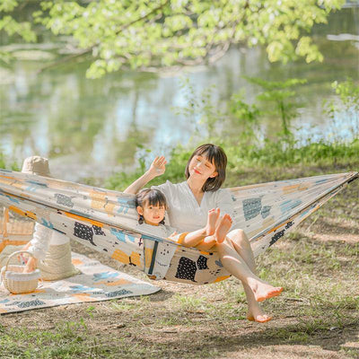 Naturehike Family Camping Parent-child Pet Printing Hammock - HUNTING CASE