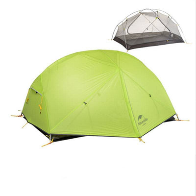 Double Layer Camping Tent Mongar 2 People - HUNTING CASE