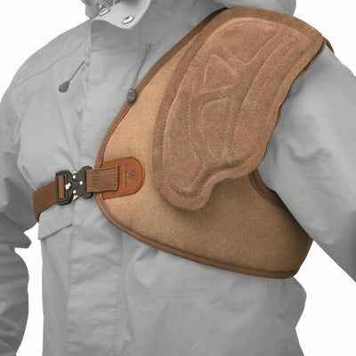 Leather Canvas Shooting Recoil Shields Shoulder Recoil Pad