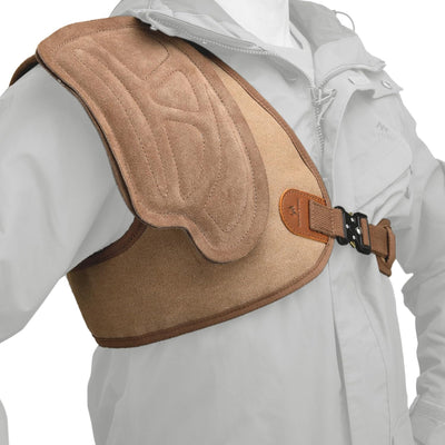 Leather Canvas Shooting Recoil Shields Shoulder Recoil Pad