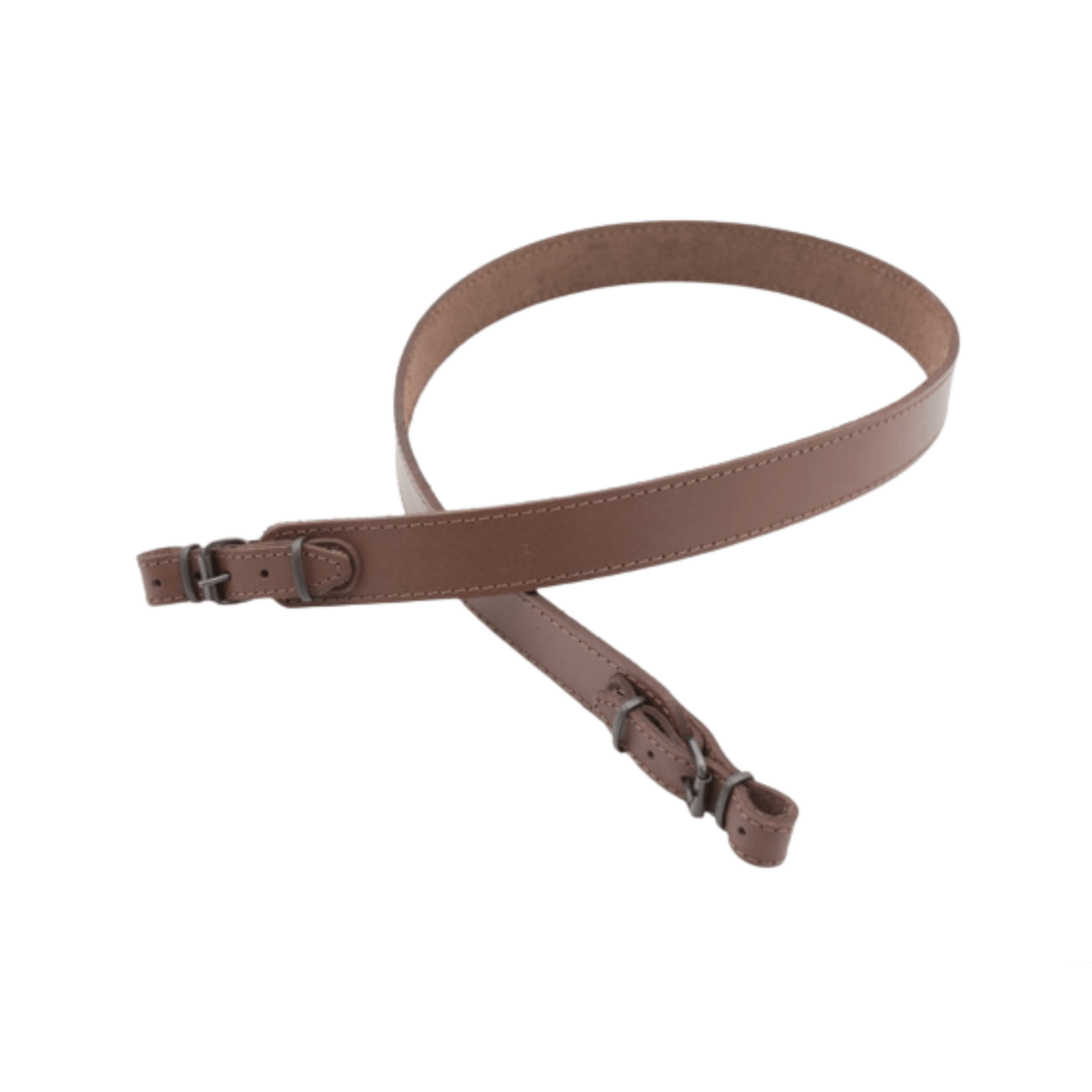 brown leather tactical belt