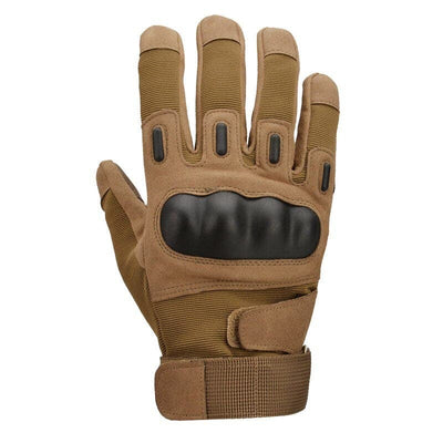 Tactical gloves with wrist support